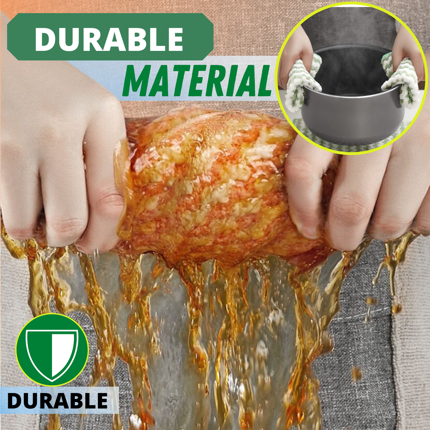 Microfiber Cleaning Cloth (3Pcs.)